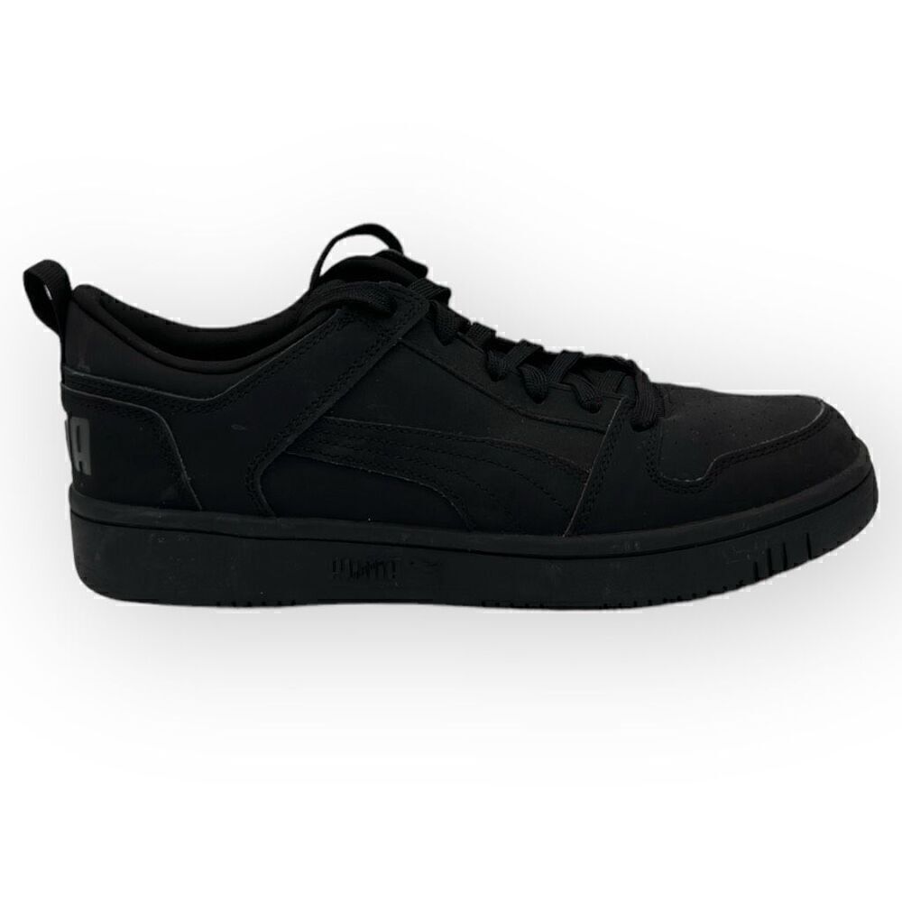 Puma Rebound Layup Lo 394031-.01 Shoes Black Mens 8.5